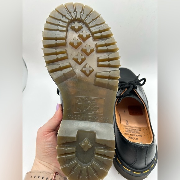 NEW VTG RARE 90s DR MARTENS 1925 3 EYE OXFORD BOOT MADE IN ENGLISH SZ 6 SHOE - Picture 6 of 15